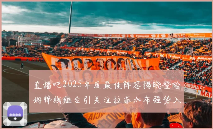 直播吧2025年度最佳阵容揭晓登哈姆锋线组合引关注拉菲加布强势入选